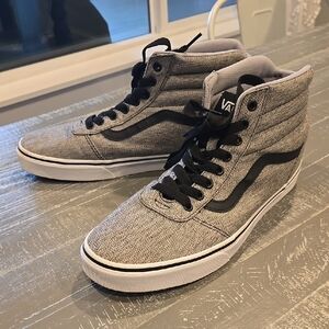 Vans High-Top Sneakers in Gray